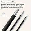 6/12 Pack Quick-Dry 0.5mm Fine Tip Gel Pens - Smooth Writing, Black Ink,Note-Taking & Art - Professional Business Stationery