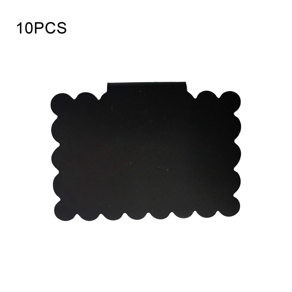 

10PCS Black Price Tags Plastic Message Label New Table Chalkboard Shop Store Style 4