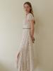 Leobeumimonseuteo The Rose Princess Neck Long Dress_Wh