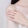 925 Silve Gorgeous Shiny Zircon Stone Ring For Women Engagement Wedding Luxury High Quality Fine Jewelry