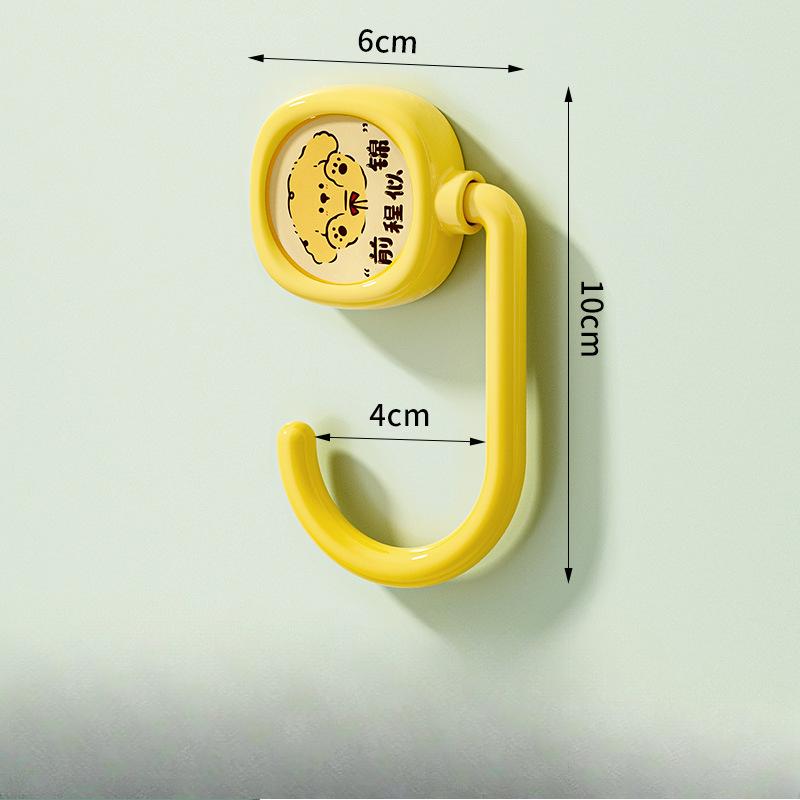 

Adjustable Bag Hook Desk Edge Hook Special for Primary School Students Backpacks and Desks Portable Dormitory Bag Hook жовтий