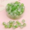 Perline di Vetro Crackle da 8/10mm per Gioielli Fai da Te - Perline Rotonde per Braccialetti e Collane