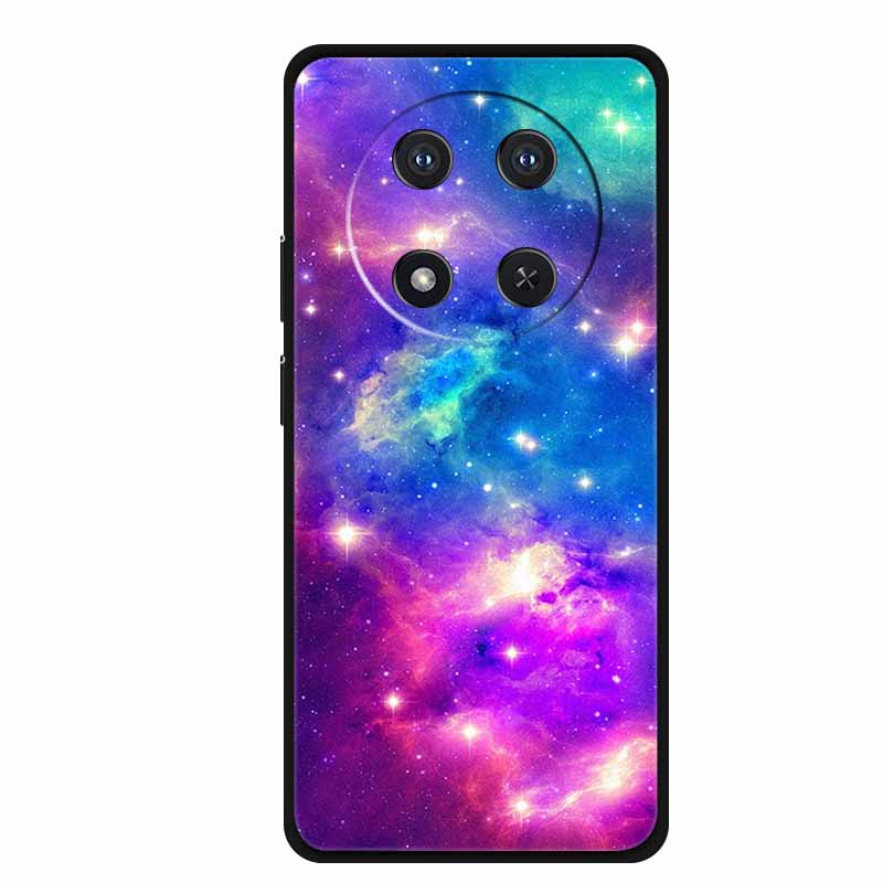 Phone Case For Honor X9c Back Cover Case Black Silicone Soft Funda For Honor Magic 7 lite X60 Pro 5G Case Magic7 lite 7lite Capa