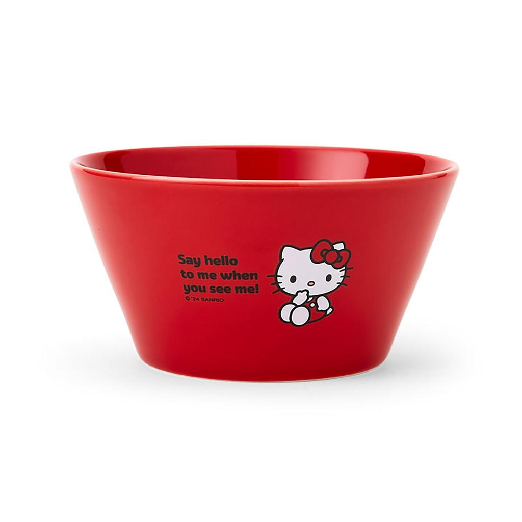 Sanrio Hello Kitty and Dish Dryer 190004 Bowl, Microwave, Dishwasher, Safe, Ceramic,