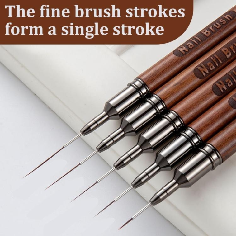 Nail Dotting Drawing Tool Nails Art Liner Brushes Nail Gel Polish Painting Brush