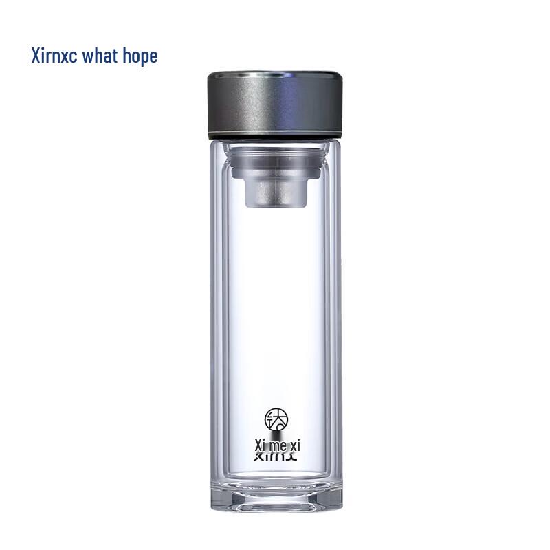 XIMX Double-Walled Glass Mug