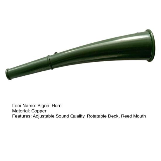 Training Horn Convenient Reed Mouth Lightweight Survival Horn Life-saving Distress Signal Horn Survival Horn Hunting Use