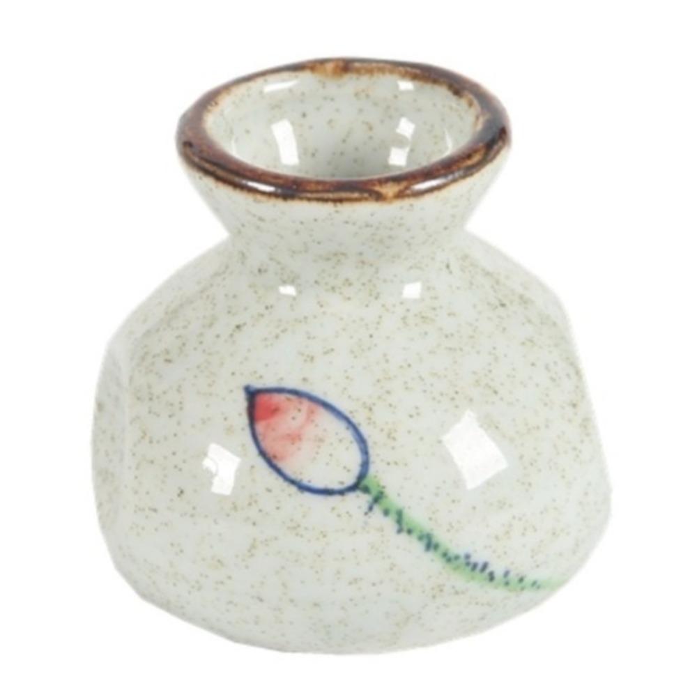 1 Count New 2.2inch Toothpick Storage Jar Ceramic Fish Flower Pattern Toothpick Holder Toothpick Organizer Ornaments