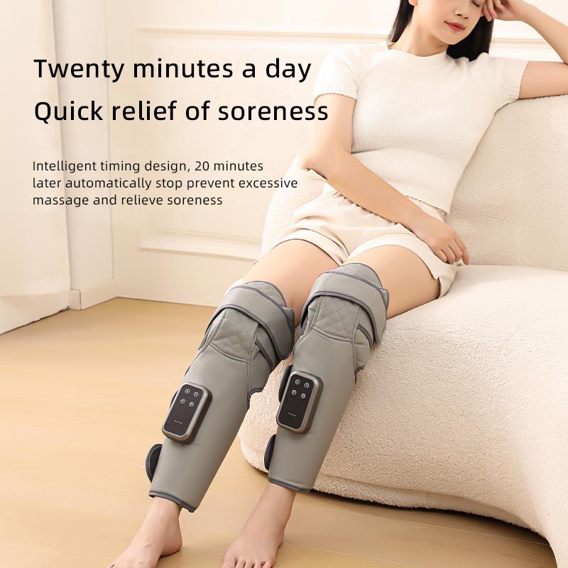 3-in-1 Smart Air-pressure Massager With 3 Modes TYPE-C Fast Charge Office/Home Recovery with Adjustable Heat Compression Massage