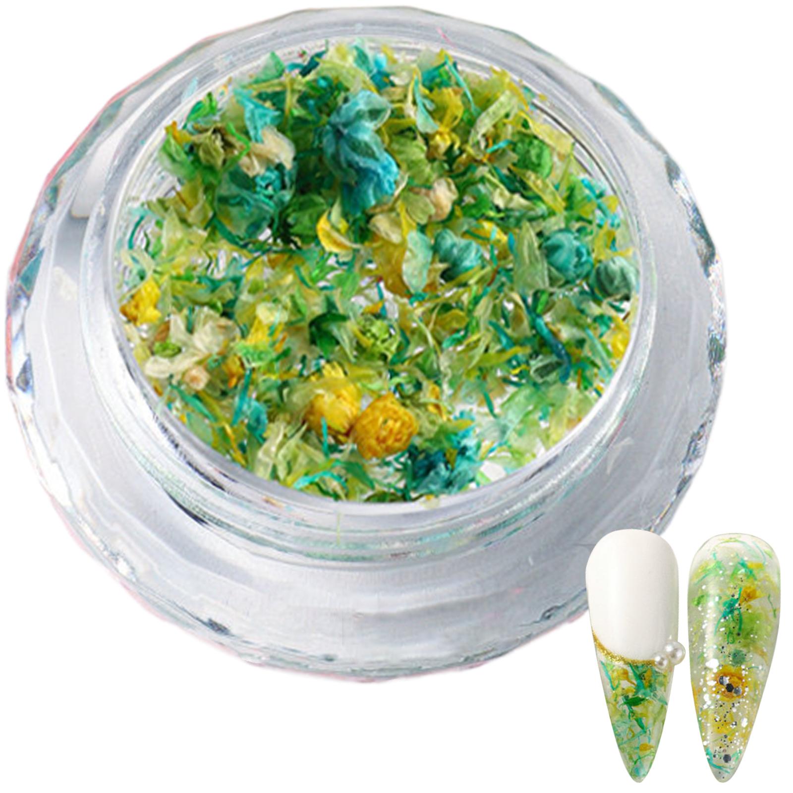 

1 коробка 3D сушеные цветы для ногтей подвески смешанный дизайн ногтей весенние принадлежности для творчества маникюр украшения ногтей своими руками 4