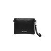 Simple wave solid color high-end quilting embroidery solid color shoulder strap commuter bag women's change bag new model