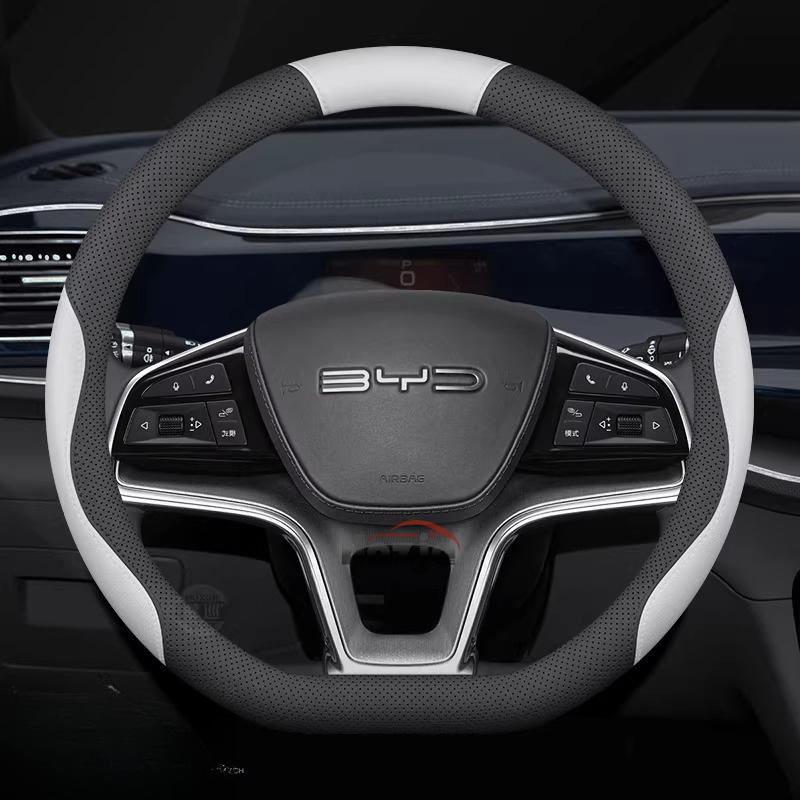 Leder Auto Lenkradabdeckung für BYD Seal U Dmi Innenzubehör BYD Sealion 5 7 2025 2026 Lenkradabdeckung