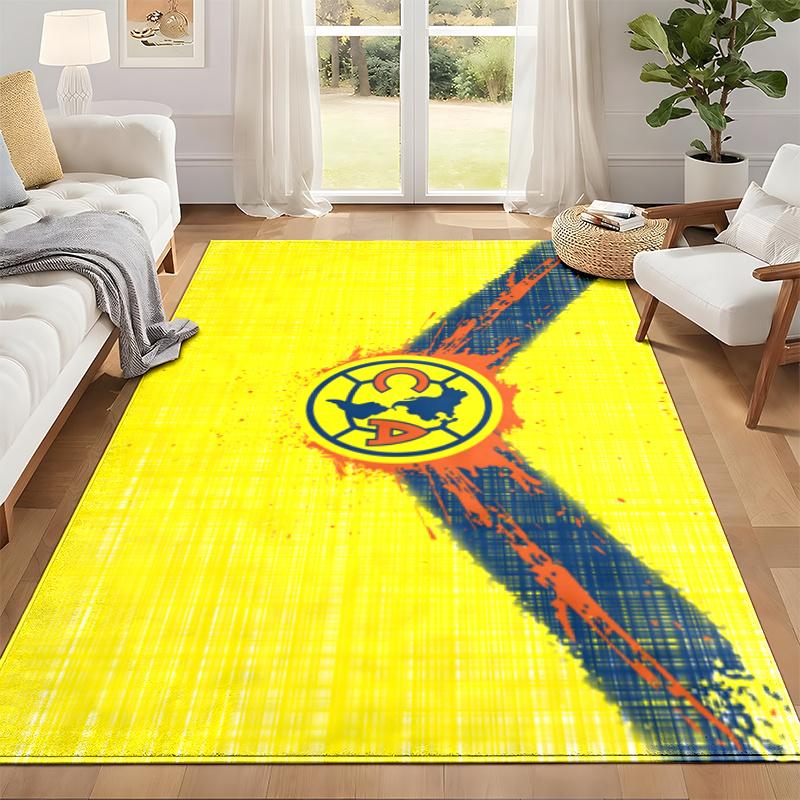 Club America Carpet Door Mat for Living Room or Bedroom Protective Mat Under Chair Office Decoration Christmas Gift Birthday Present