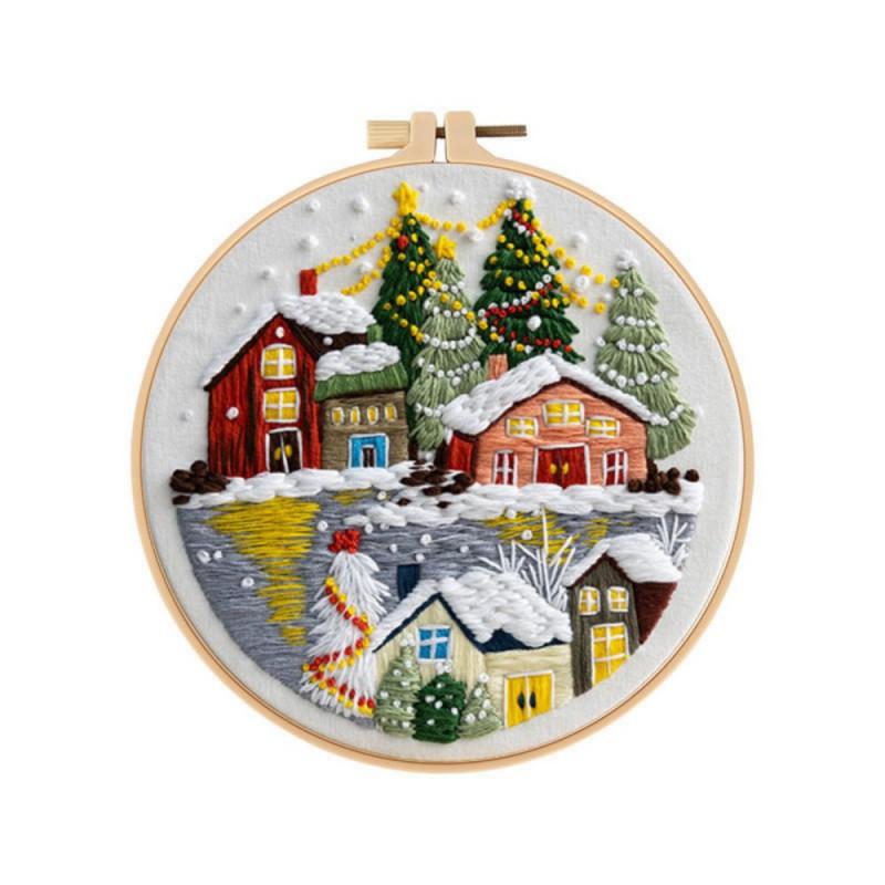 Embroidery Handmade DIY Christmas Theme Kit