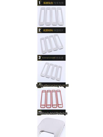 Ankai Nerezový ozdobný kroužek nárazníku pro přední a zadní nárazníky ICON 2020