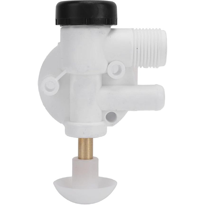 KIMISS RV Water Valve Kit Leak Resistance Plastic 385314349 Camper Toilet Valve Kit Replacement 210 510 706 709 748 for Pedal Flush RV Toilet Repair