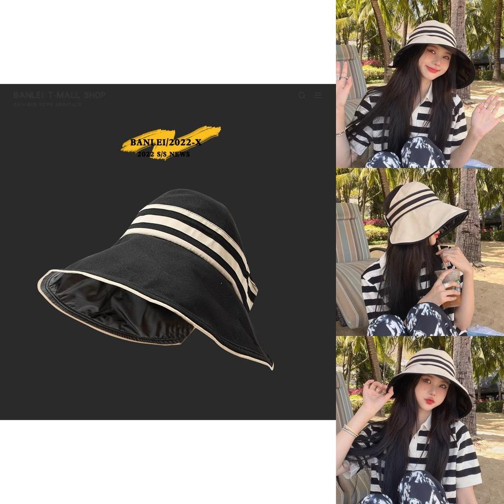 Stylish Summer Sun Protection Hat Women Korean Fashion Versatile Look Younger