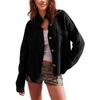 New autumn and winter independent station express sales hot sale knitted jacket stand-up collar solid color cardigan sweater women's clothing