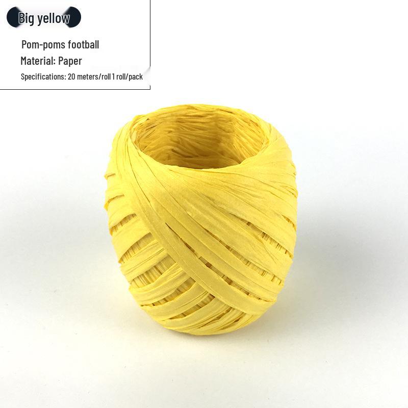 Natural Raffia Straw String for Flower Bouquet Wrapping and Gift Box Filler