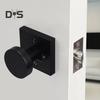 Black Door Knob with Deadbolt Adjustable Design Simple Installation Heavy Duty Modern Front Door Handle Deadbolt Set
