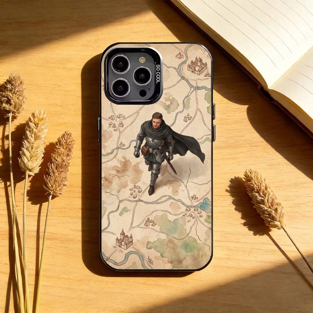 

K-Kingdom Come Deliverance Black Candy silver phone case Phone Case For iPhone17,16,15,14,13,12,11 Plus,Pro Max iPhone16se4