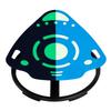 VEVOR Spinning Chair for Autistic Kids Ages 3-12 Autism Sensory Toy 75 Kg, Sensory Swivel Seat for Children ADHD, Glow In the Dark