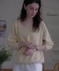 DEHEVE Classic V-Neck Knit [Butter]