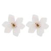 Acrylic Petal Earrings For Women Trend Luxury Long Dangle Drop Earrings Fairy Romantic