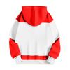 Adult Color-blocking Print Pullover Sweatshirt Top