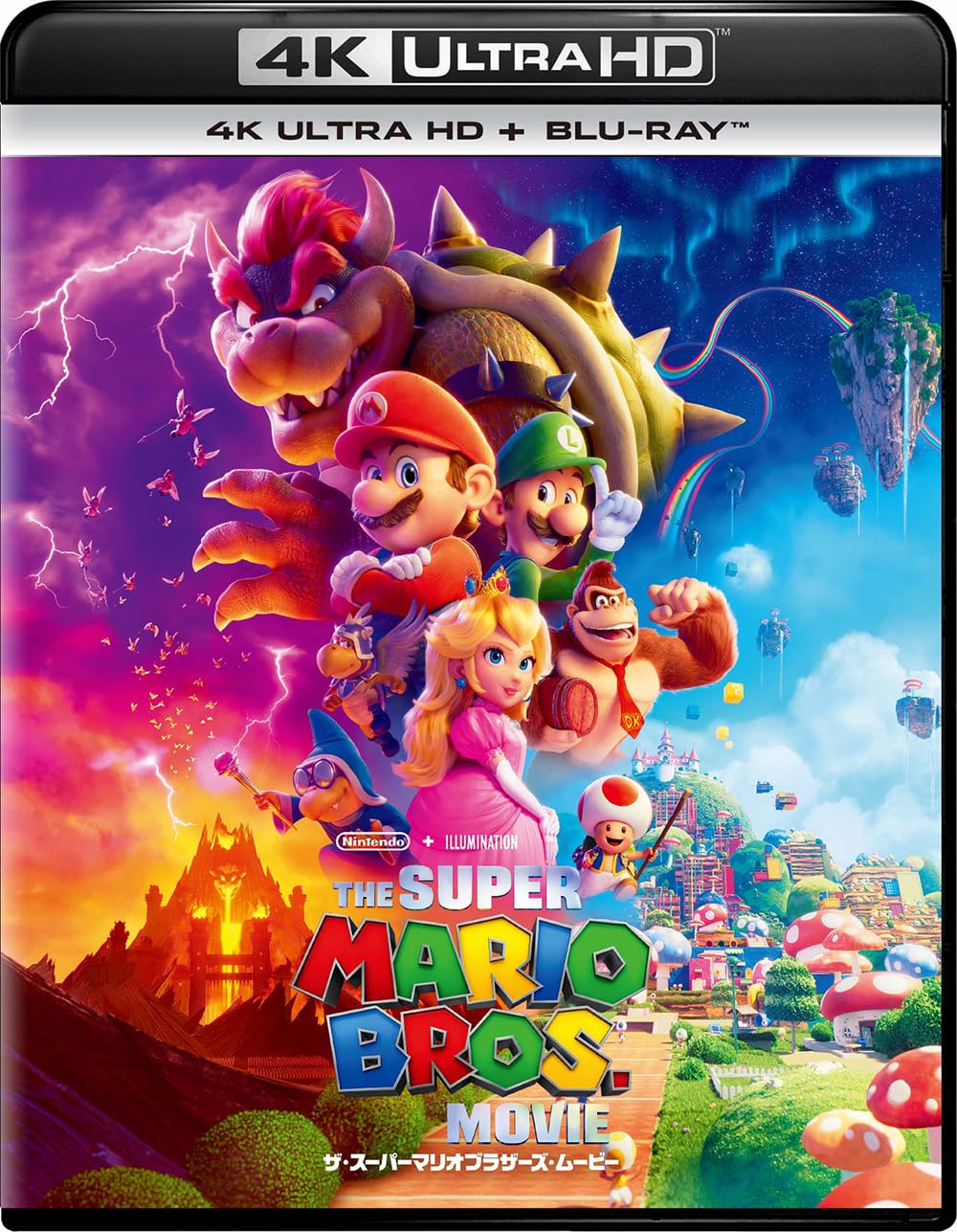 

The Super Mario Movie 4K Ultra ULTRA HD Bros. HD+Blu-ray [4K + Blu-ray]