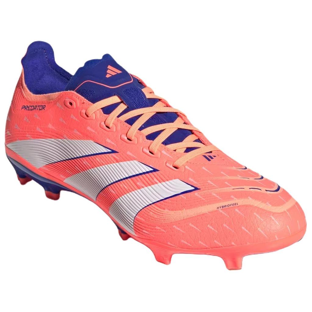 Adidas Predator League Comfortable MG FG Soccer Shoes Unisex Soccer Shoes White Orange JI1115