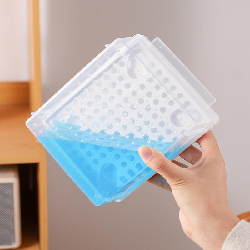 1Pcs Sed Bread Storage Box Toast Refrigerator Freezer French Preservation Container Food Storage Covered Partition Box