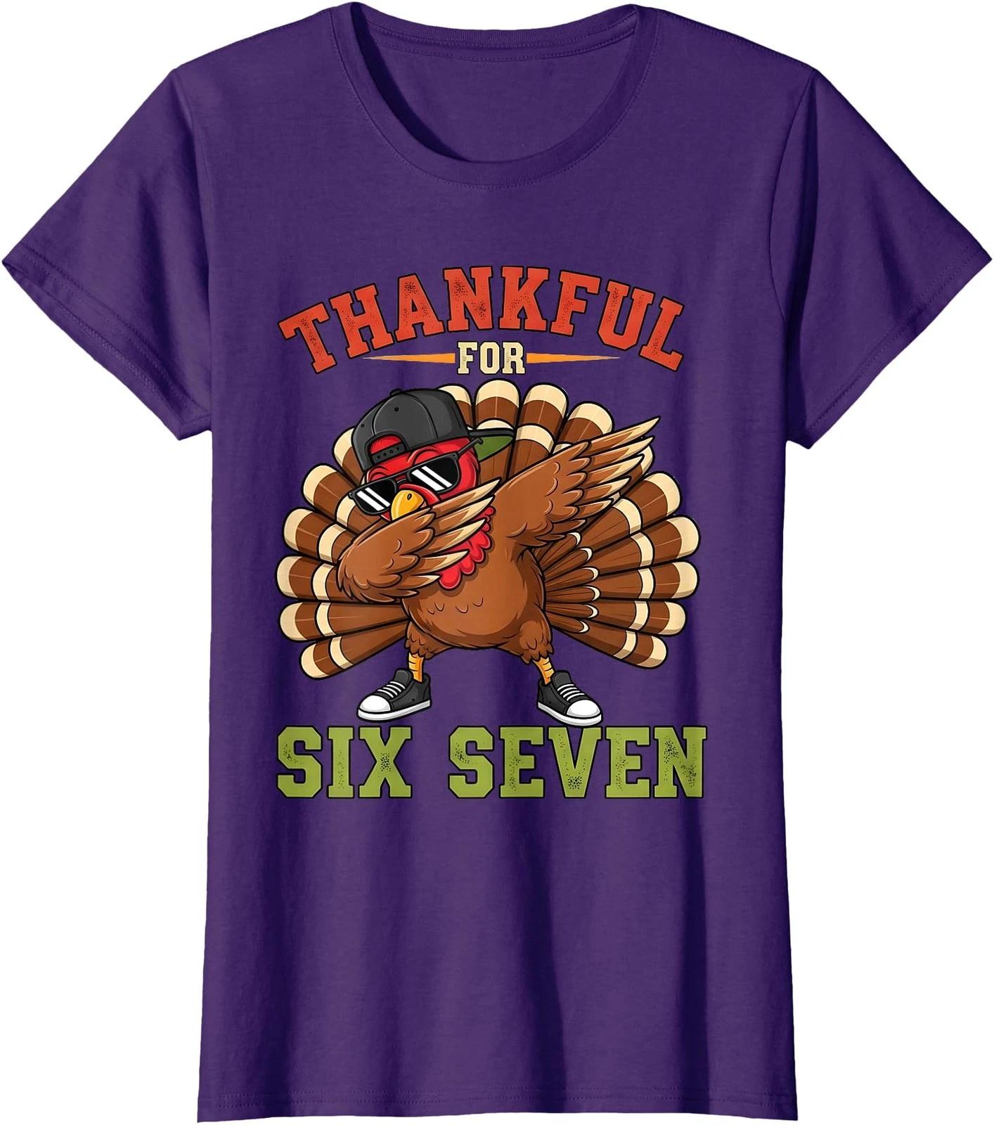 Funny Six Seven 6 7 Meme Santa Christmas Funny Ladies  V-Neck Tshirt S