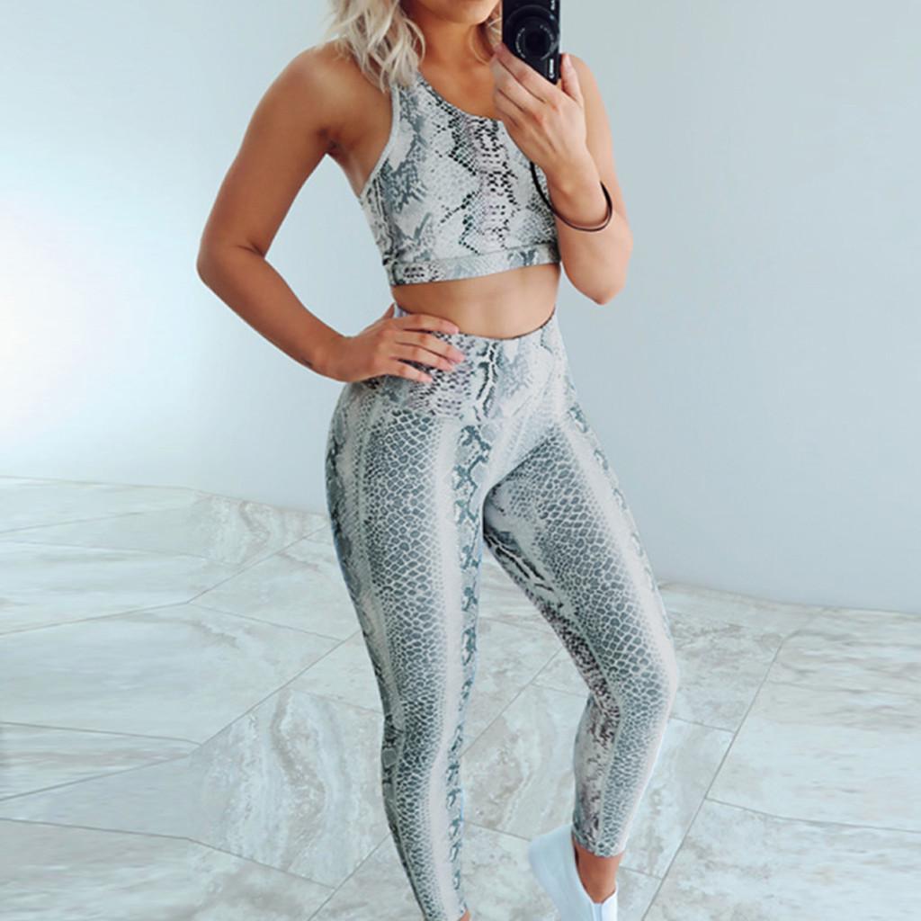 

Женский летний сексуальный повседневный жилет без рукавов с принтом, топ, длинные брюки, комплект