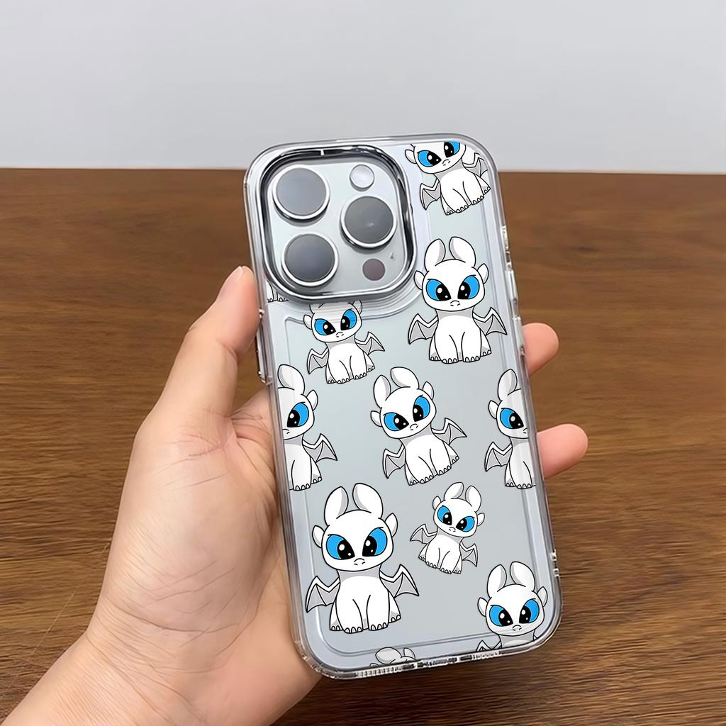 Lovely Toothless Fury Dragon New Phone Case For iPhone 17 16e 16 15 14 13 12 11mini Pro Max X XR XSMAX 8 7 Air Plus Cover Couple