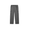 LiNing Outdoor CF Waterproof Soft Shell Straight Leg Fleece Lined Pants Men Pants AYKV589-1
