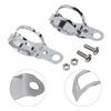 Mounting Brackets Motorcycle Accessories For 27mm-31mm Fork Tubes Plated Silver Front Shock Absorber Holder Metal