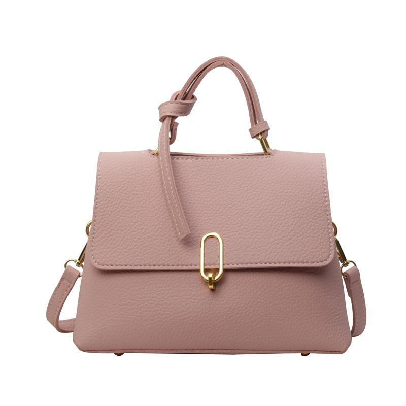 

Маленькая сумка Новая женская сумка Универсальная сумка-мессенджер Модная портативная маленькая квадратная сумка розовый