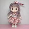 Full Body Girls' Doll with Clothes Dolly Girl Dress Up Toys Baby Doll 20cm Dress Doll  Children