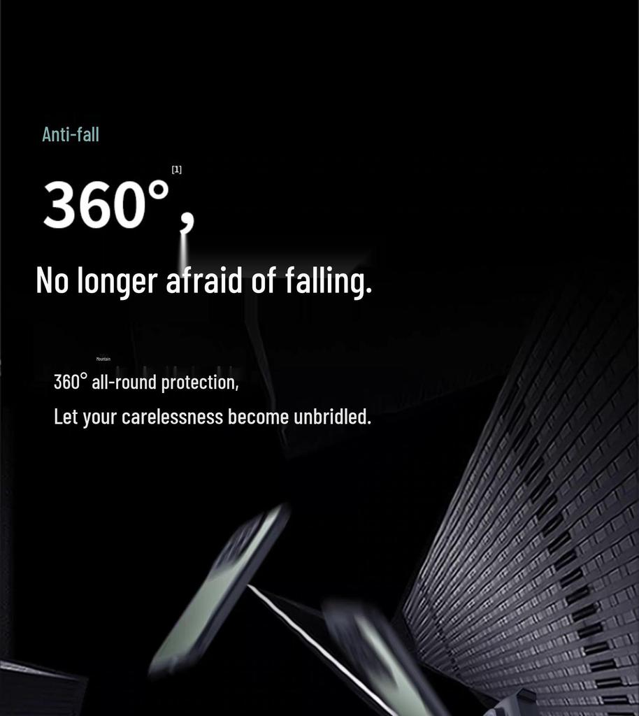 Xundi Silikon Anti-Fall Vollabdeckung Transparente Hülle für Xiaomi 15T/15T Pro