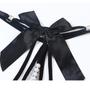 Erotic Lingerie Sexy Pearl Bow Thong Crotchless Triangles Strappy G-Strings Underwear