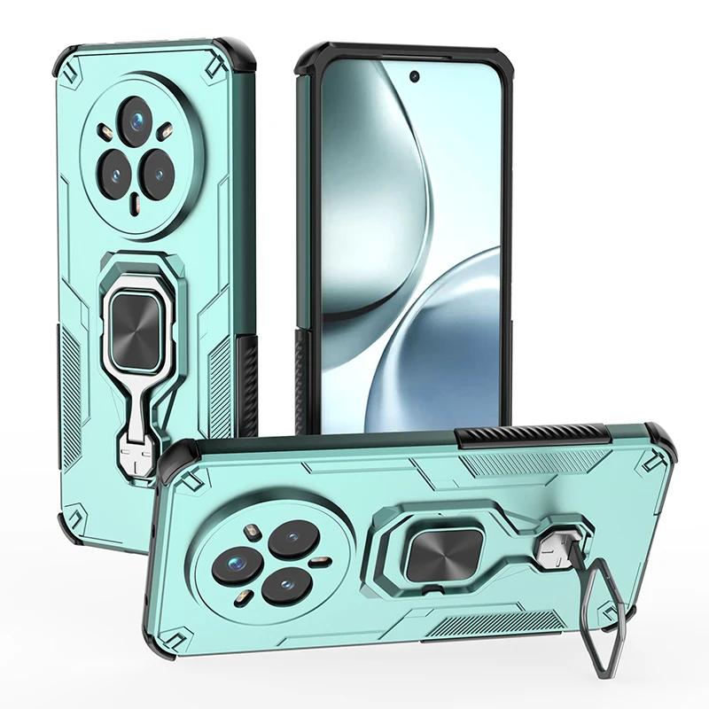 Rotatable Kickstand Capa for Realme 14 Pro 5G 14 Pro+ Plus Case Magnetic Ring Holder Cover for OPPO Realme 14 Pro Plus Fundas