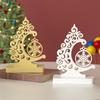 Holiday Resin Craft Mould Christmas Tree Silicone Mould With Snowflake Designs For Festive Decorations