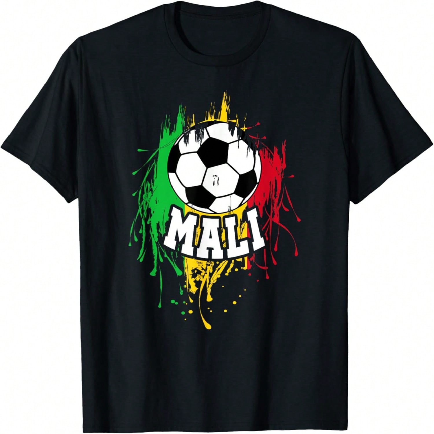 Mali Soccer Malinese Football Malian Futbol T-Shirt S разноцветный