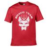 Brave Old Man Viking Trident Graphic Solid Washed Vintage Tee Distressed Loose