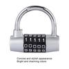 5 Digit   Lock Padlock U shaped Suitcase Door Combination Lock Red