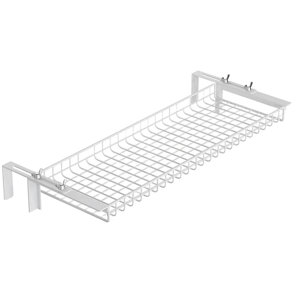 Robust Iron Radiator Rack with Punchfree Heating Pipe Hanger Design Adjustable Wall Spacing for Towels and Clothes