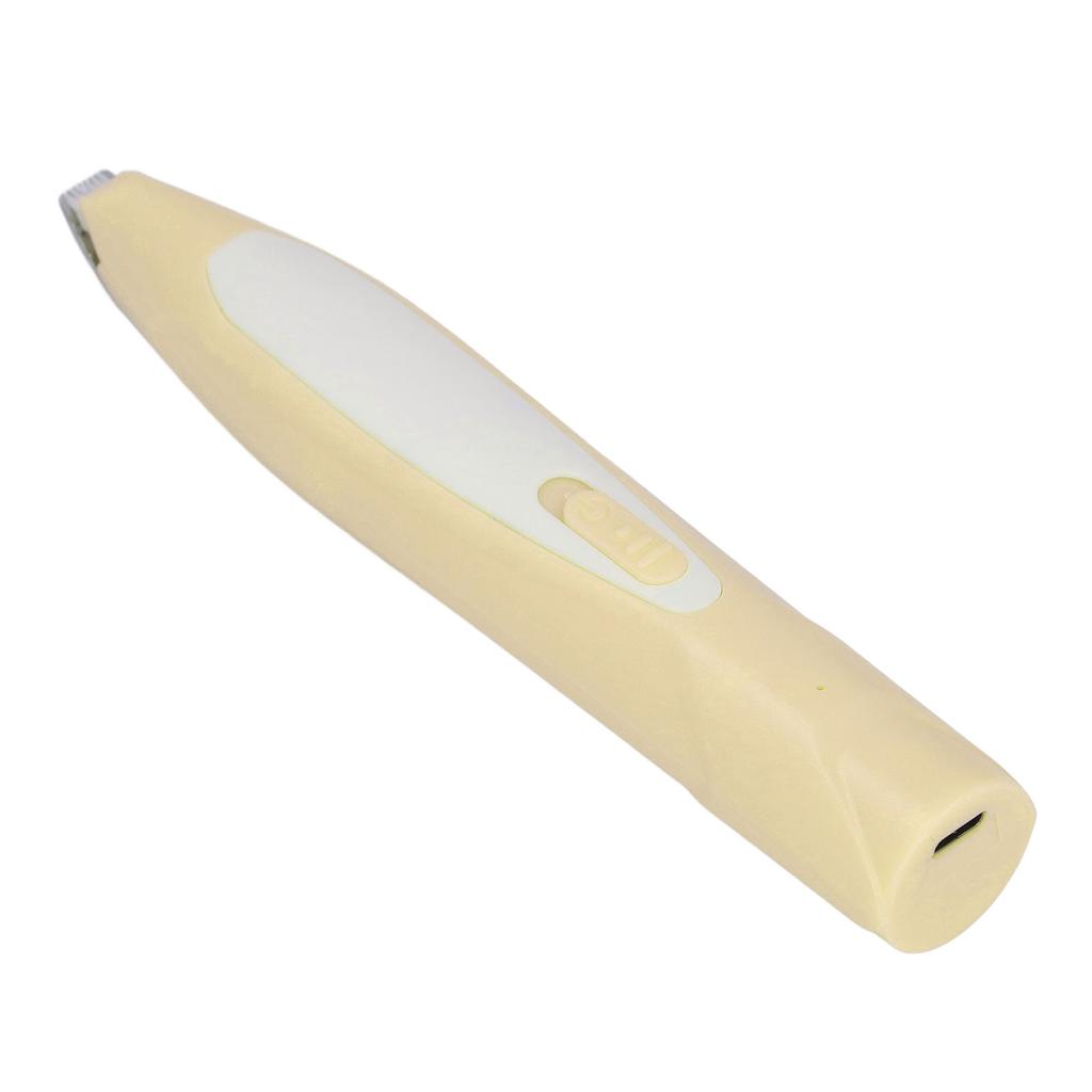 Hundepote-trimmer LED-lys Sikkerhetsklipping Effektiv Lav støy Elektrisk Kjæledyrpleieklipper for