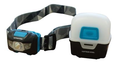 Farol de escalada Captain Stag Giga Flash LED com caixa à prova d'água UK-4028UK-4028