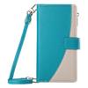 For Samsung Galaxy A26 5G Case Zipper Wallet Color Splicing Leather Flip Phone Cover with Straps